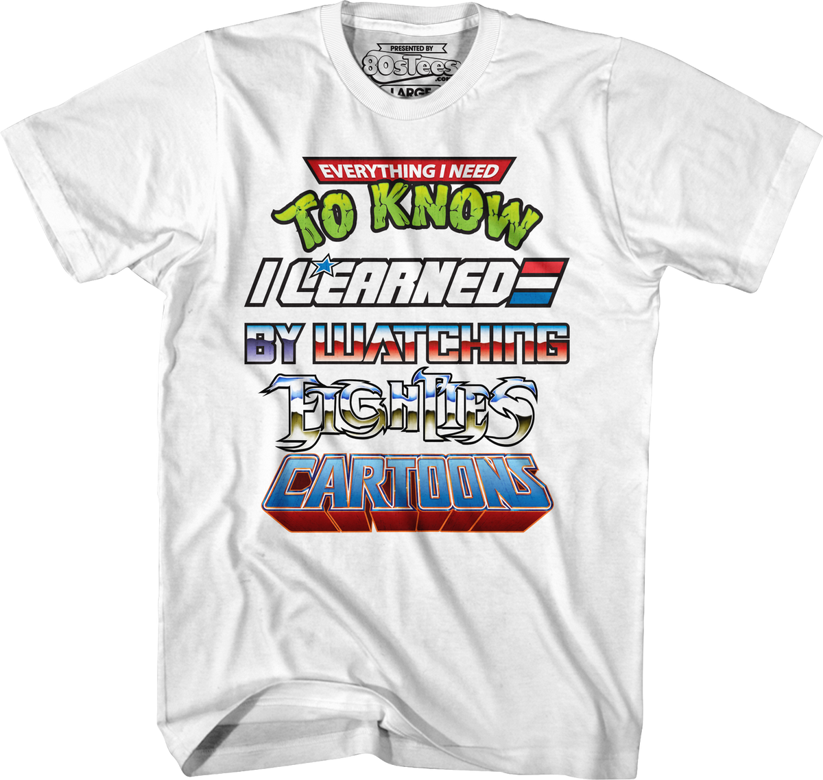 Everything I Need To Know I Learned By Watching Eighties product image 1