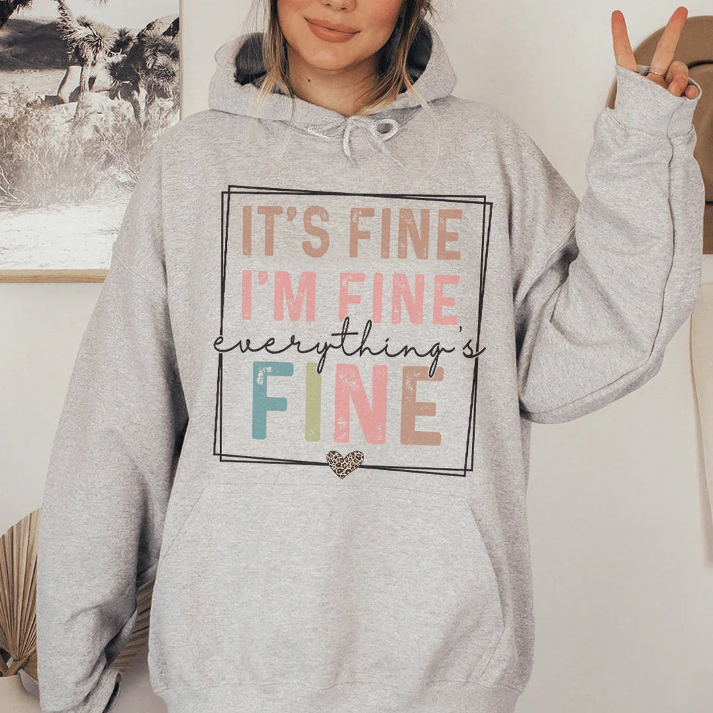 Everything Is Fine Hoodie product image 1