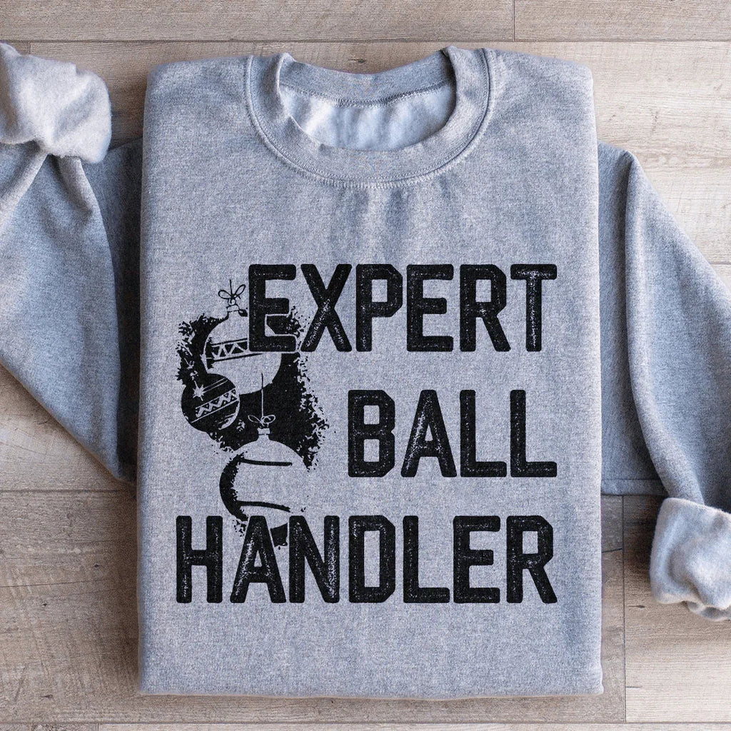 Expert Ball Handler Christmas Sweatshirt product image 1