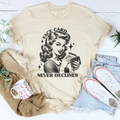Body Confidence Short-Sleeve Tee – "Face Card Never product image 1