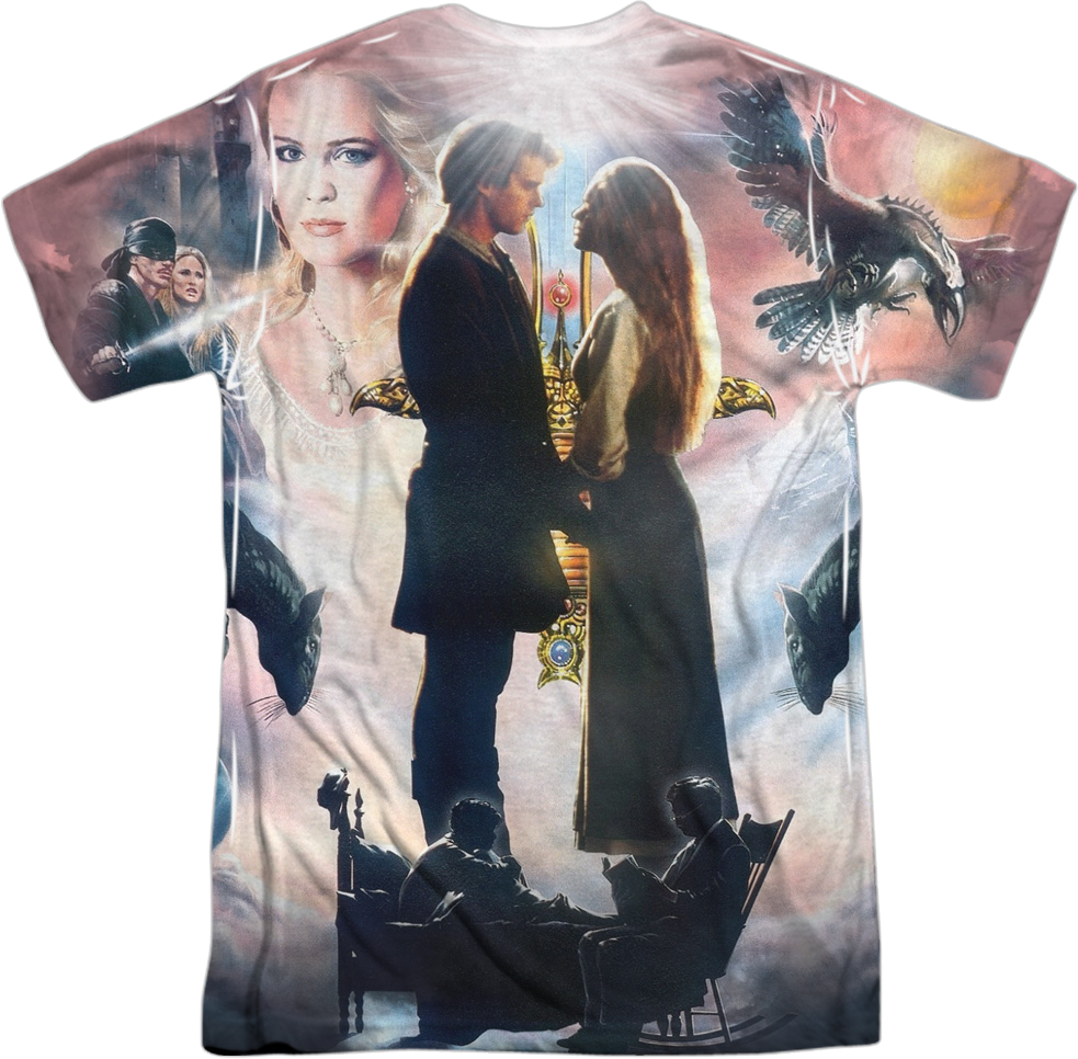 Fairy Tale Collage Princess Bride T-Shirt product image 3