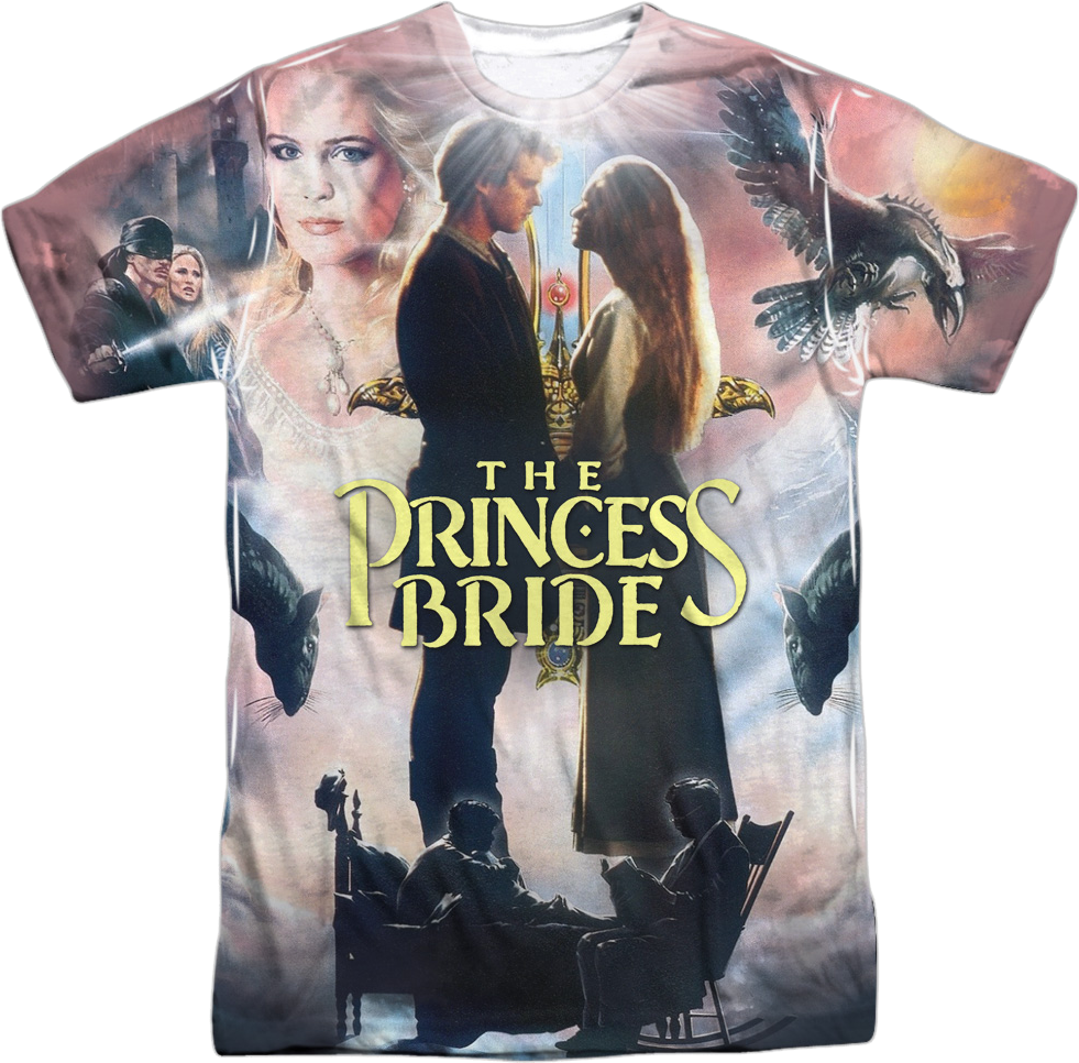 Fairy Tale Collage Princess Bride T-Shirt product image 1