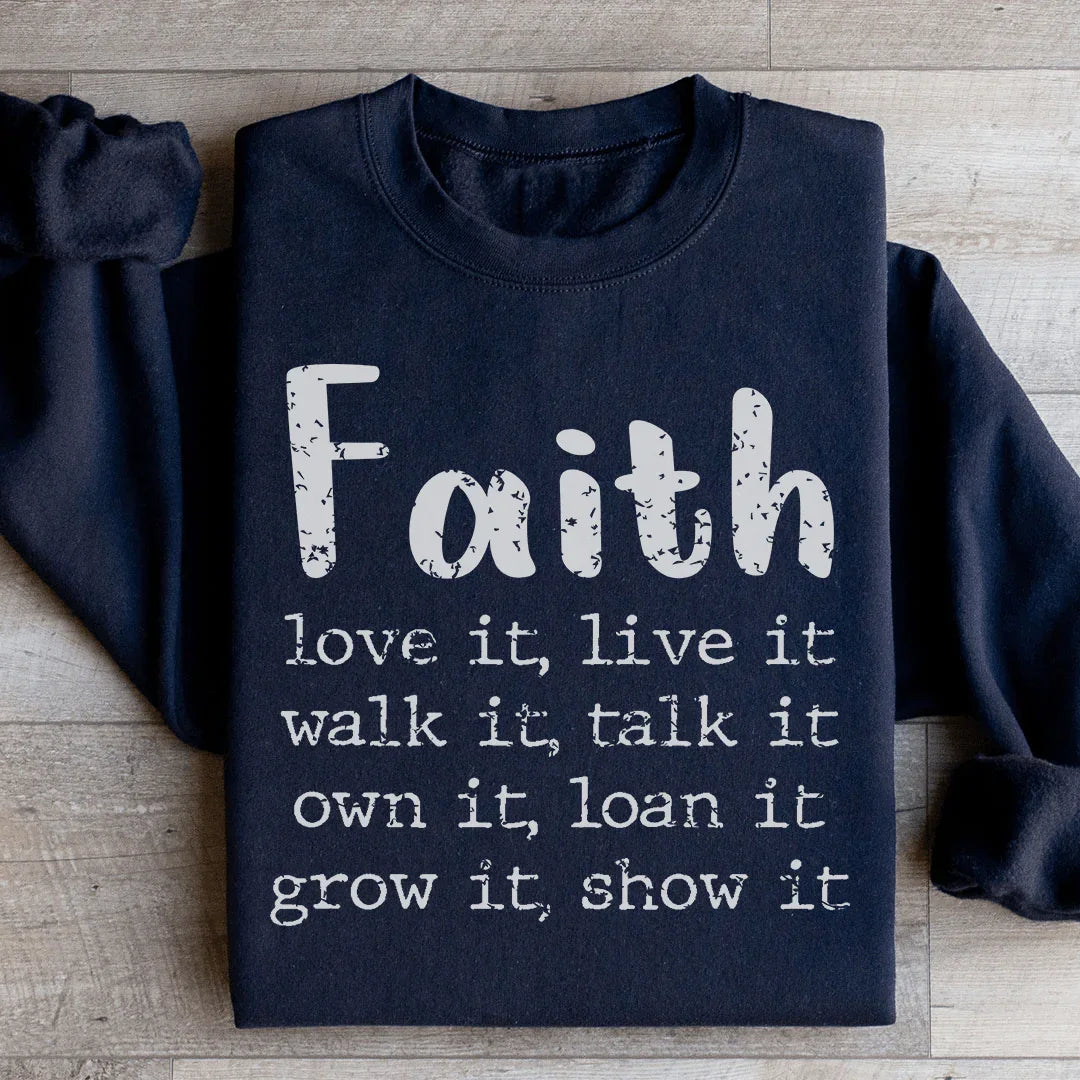 Faith Love It Live It Sweatshirt product image 2