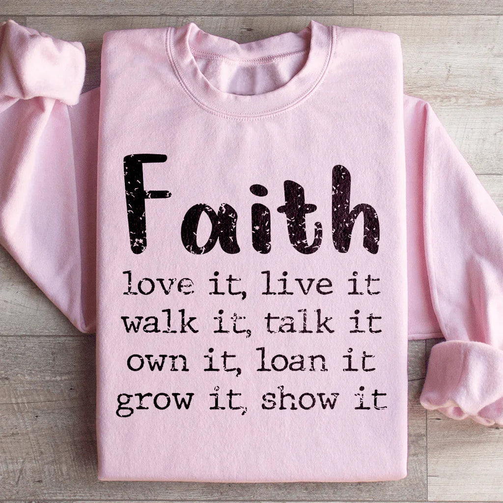 Faith Love It Live It Sweatshirt product image 4