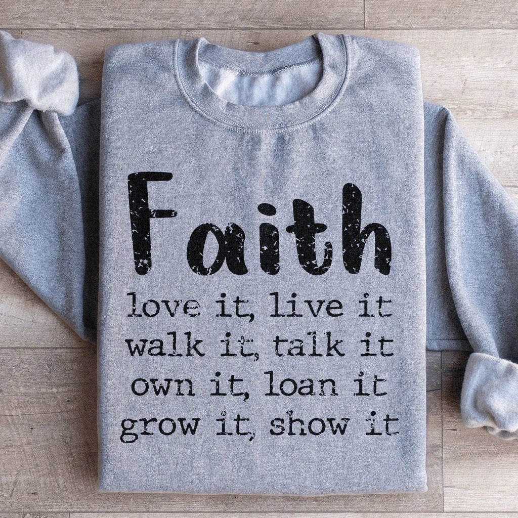 Faith Love It Live It Sweatshirt product image 3