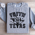 Faith The Size Of Texas Sweatshirt product image 1