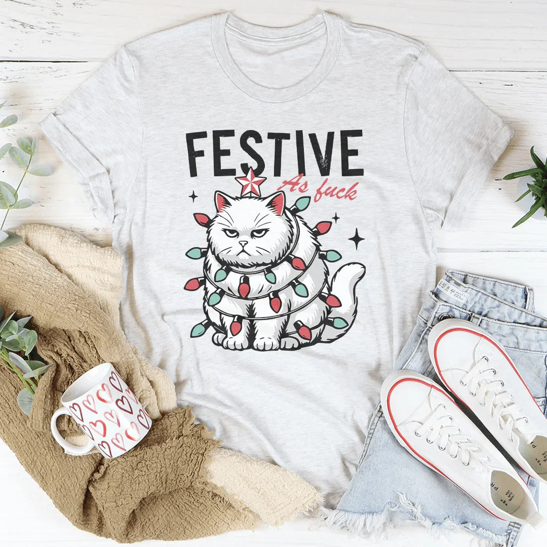Festive As F-ck Tee product image 3
