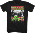 Flesh & Blood 1991 World Tour Poison T-Shirt product image 1