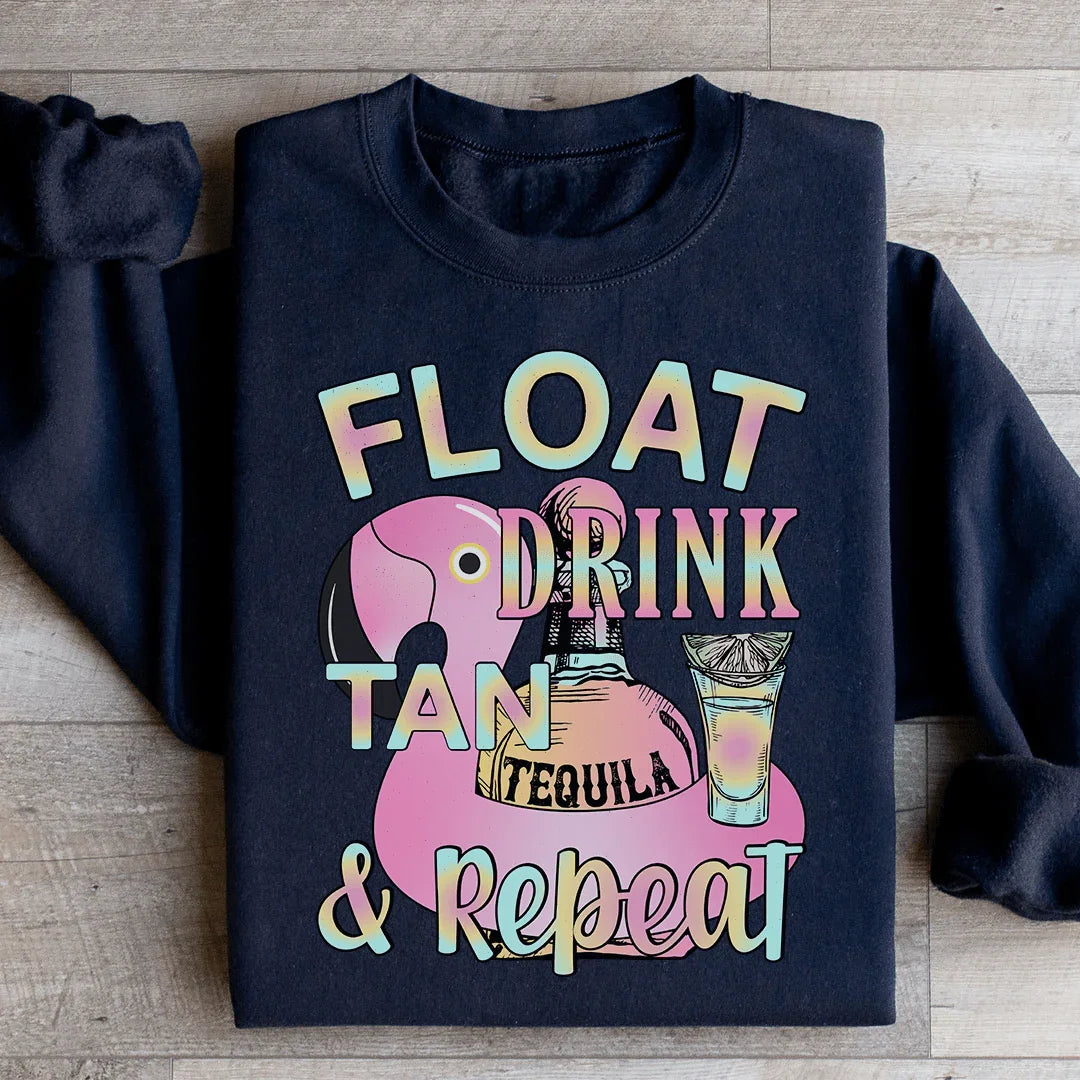Float Drink Tan Repeat Sweatshirt product image 2