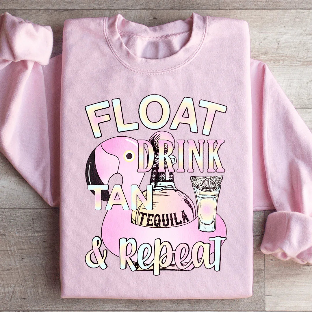 Float Drink Tan Repeat Sweatshirt product image 3