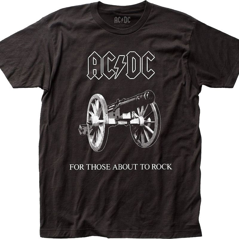 For Those About To Rock Cannon ACDC Shirt product image 1