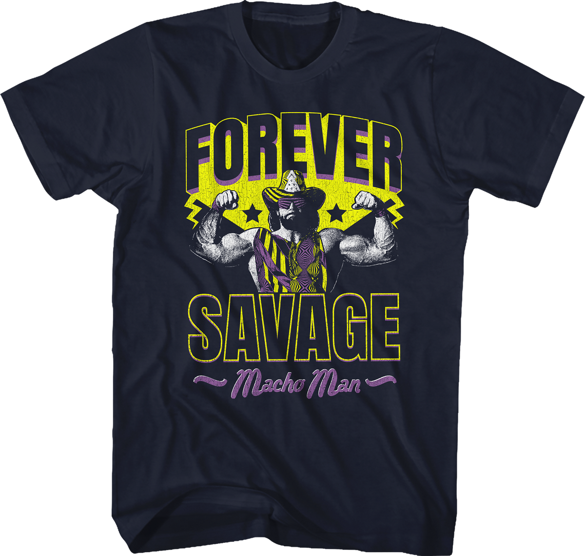 Forever Savage Macho Man T-Shirt product image 1
