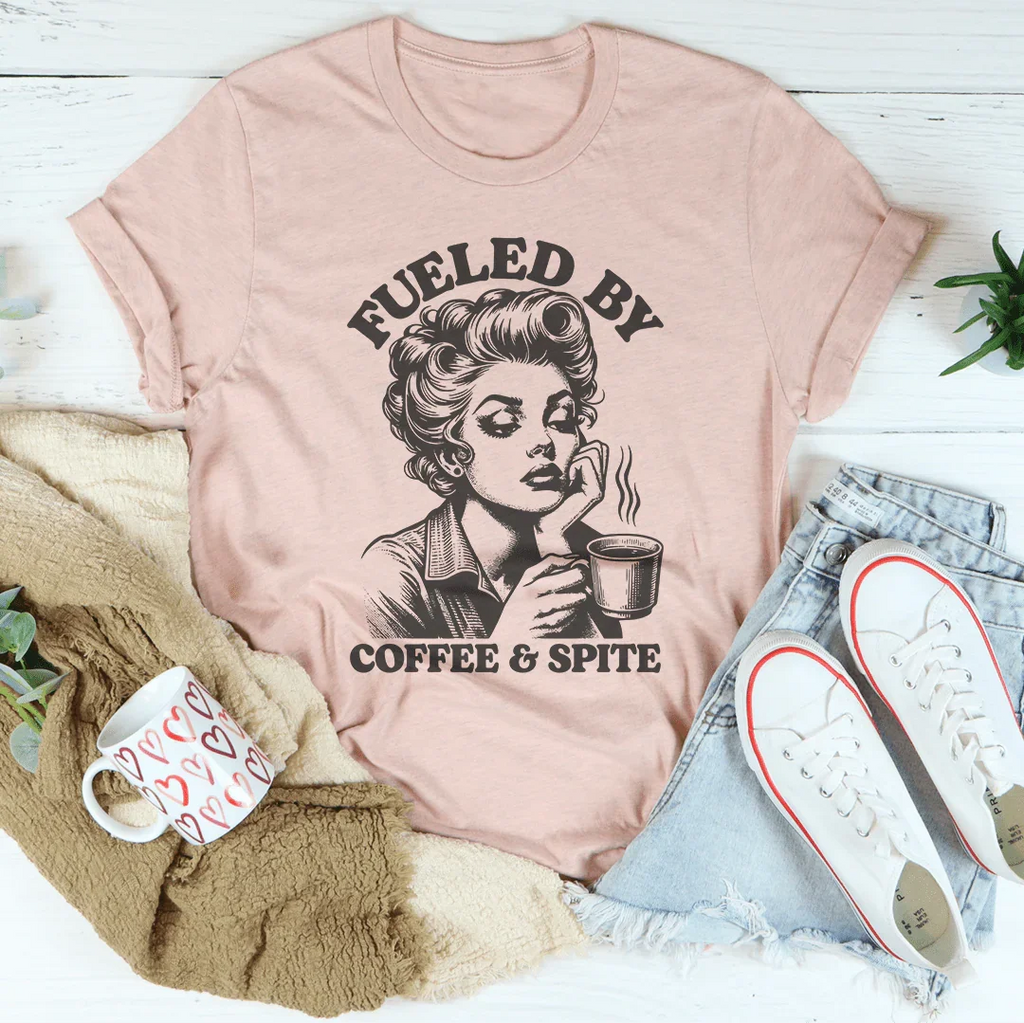 Fueled By Coffee & Spite Tee product image 4
