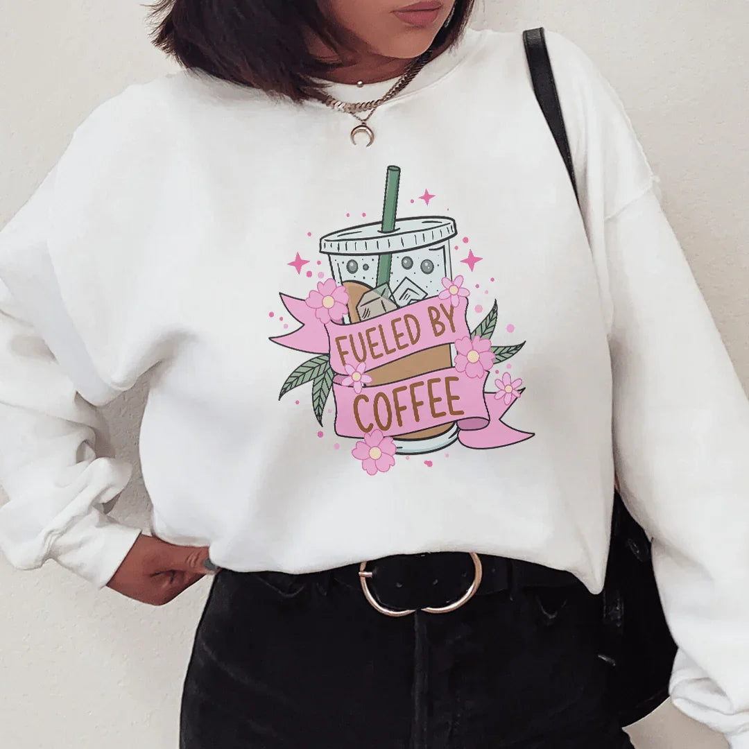 Fueled By Coffee Sweatshirt product image 3
