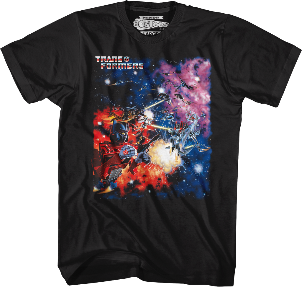 Galactic Warfare Transformers T-Shirt product image 1