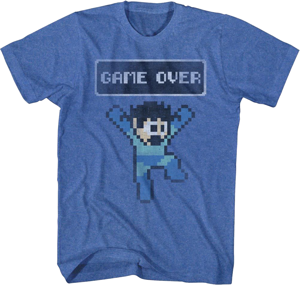 Game Over Mega Man T-Shirt product image 1