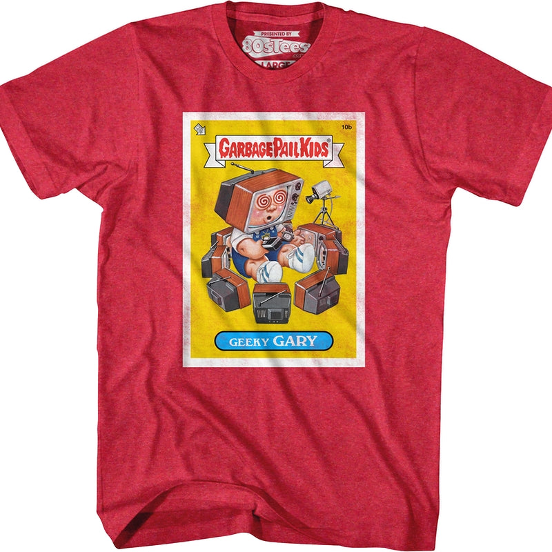 Geeky Gary Garbage Pail Kids T-Shirt product image 1