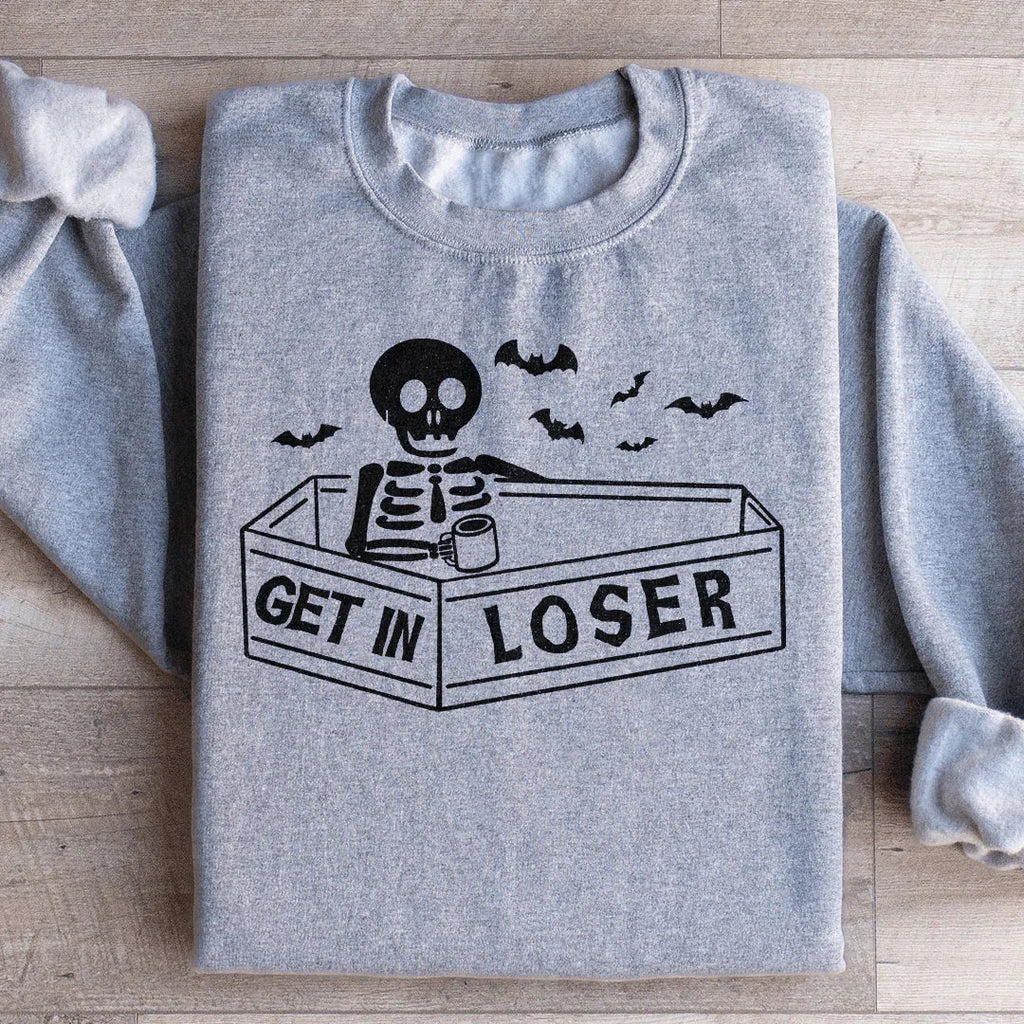 Get In Loser Halloween Sweatshirt product image 4