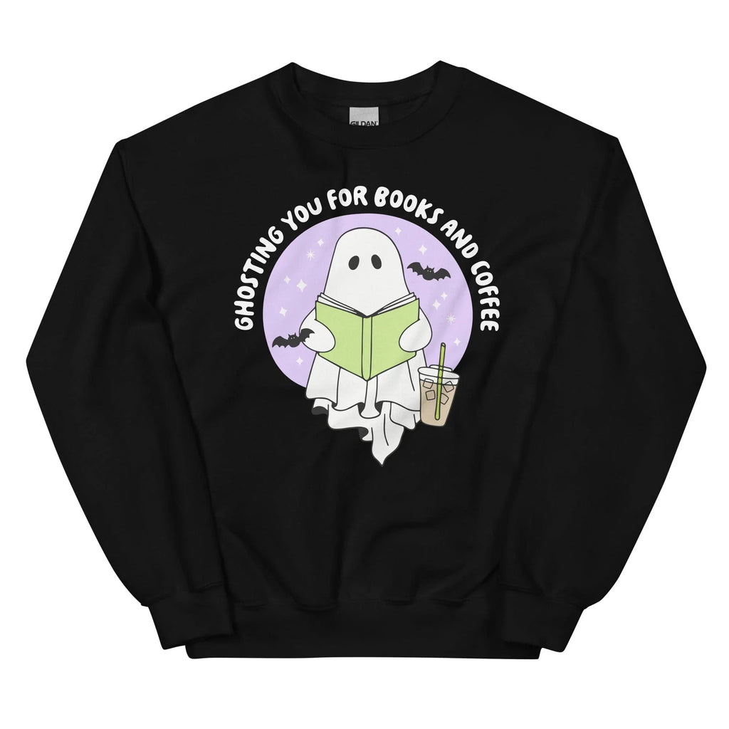Ghosting You For Books And Coffee Sweatshirt product image 3