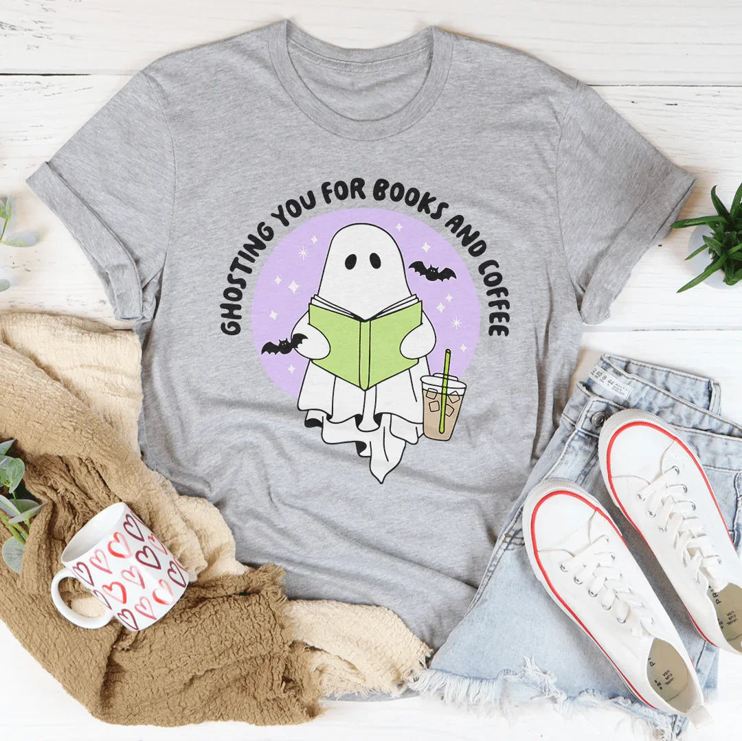 Ghosting You For Books Tee product image 3