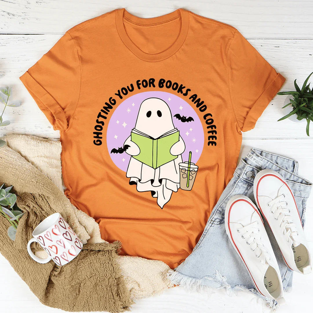 Ghosting You For Books Tee product image 4