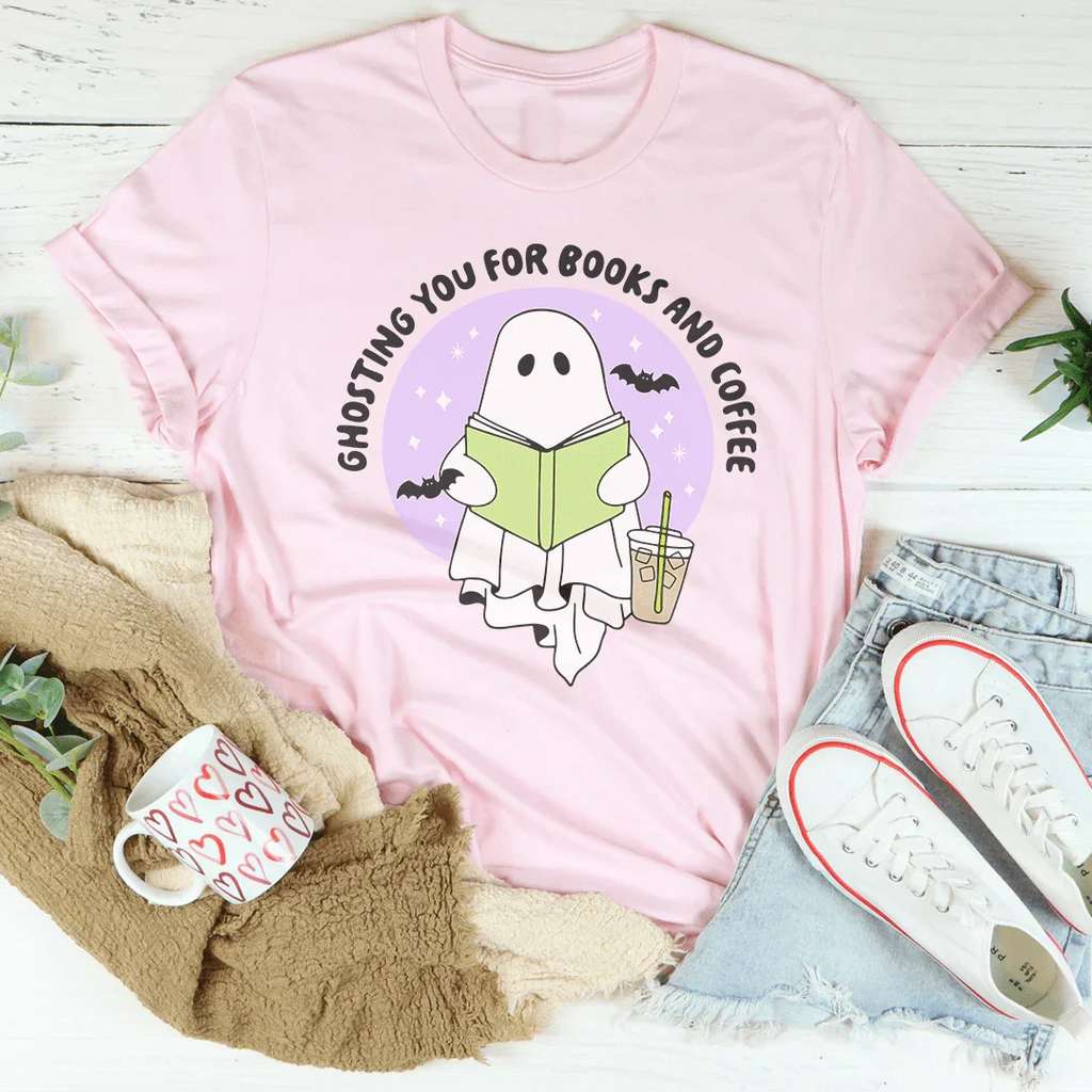 Ghosting You For Books Tee product image 1
