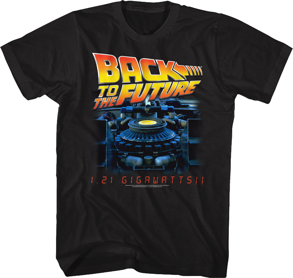 Gigawatts Back To The Future T-Shirt product image 1