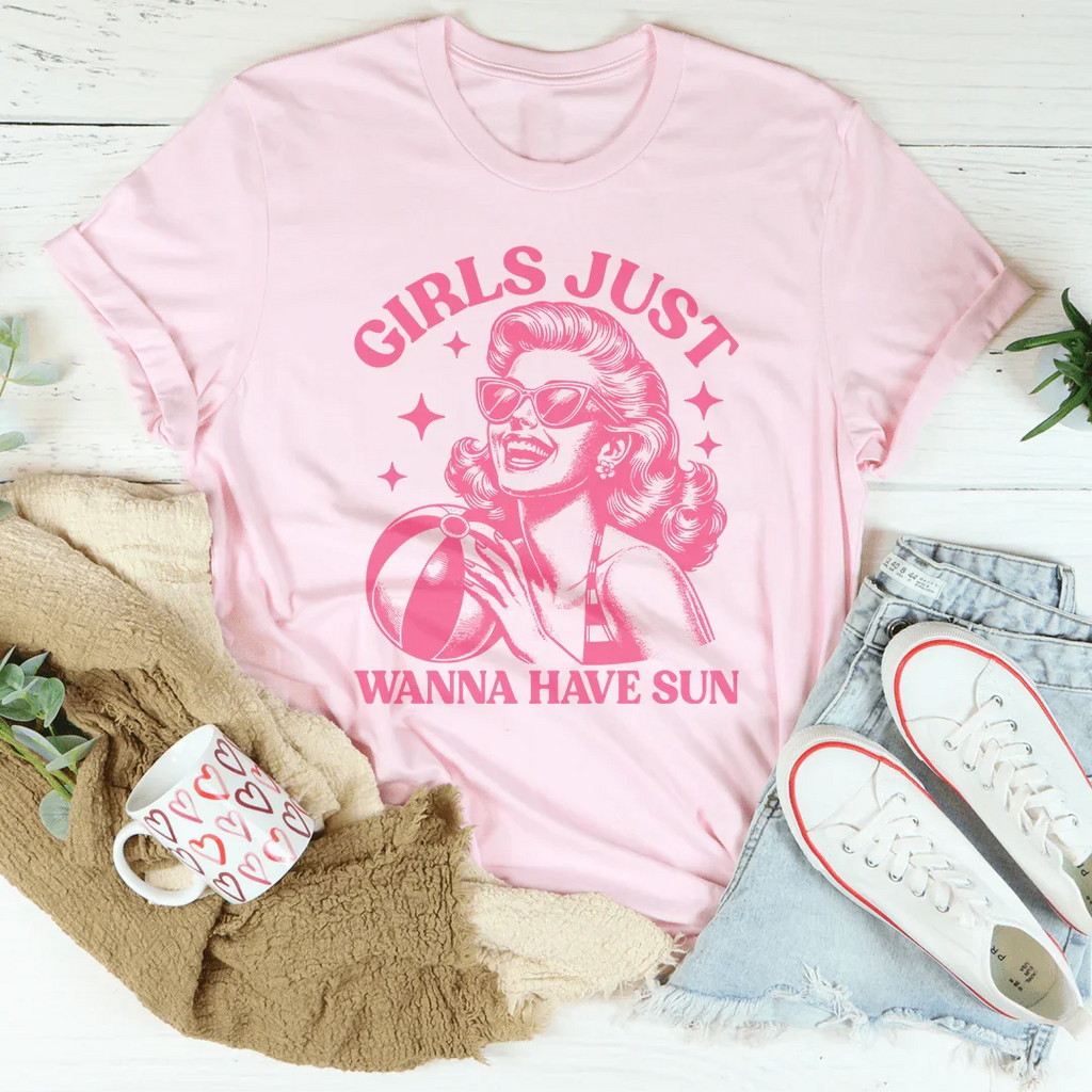 Girls Just Wanna Have Sun Tee product image 2