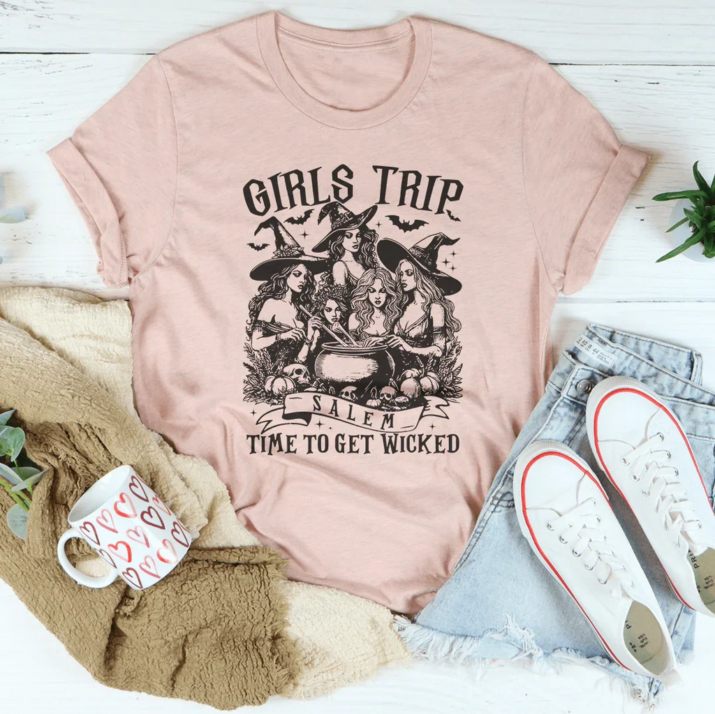 Girls Trip Salem Time To Get Wicked Tee product image 4