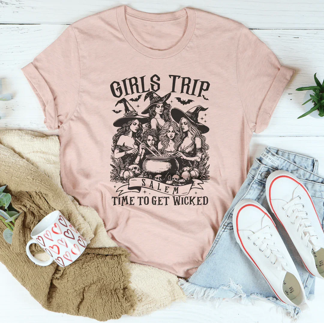 Girls Trip Salem Time To Get Wicked Tee product image 4