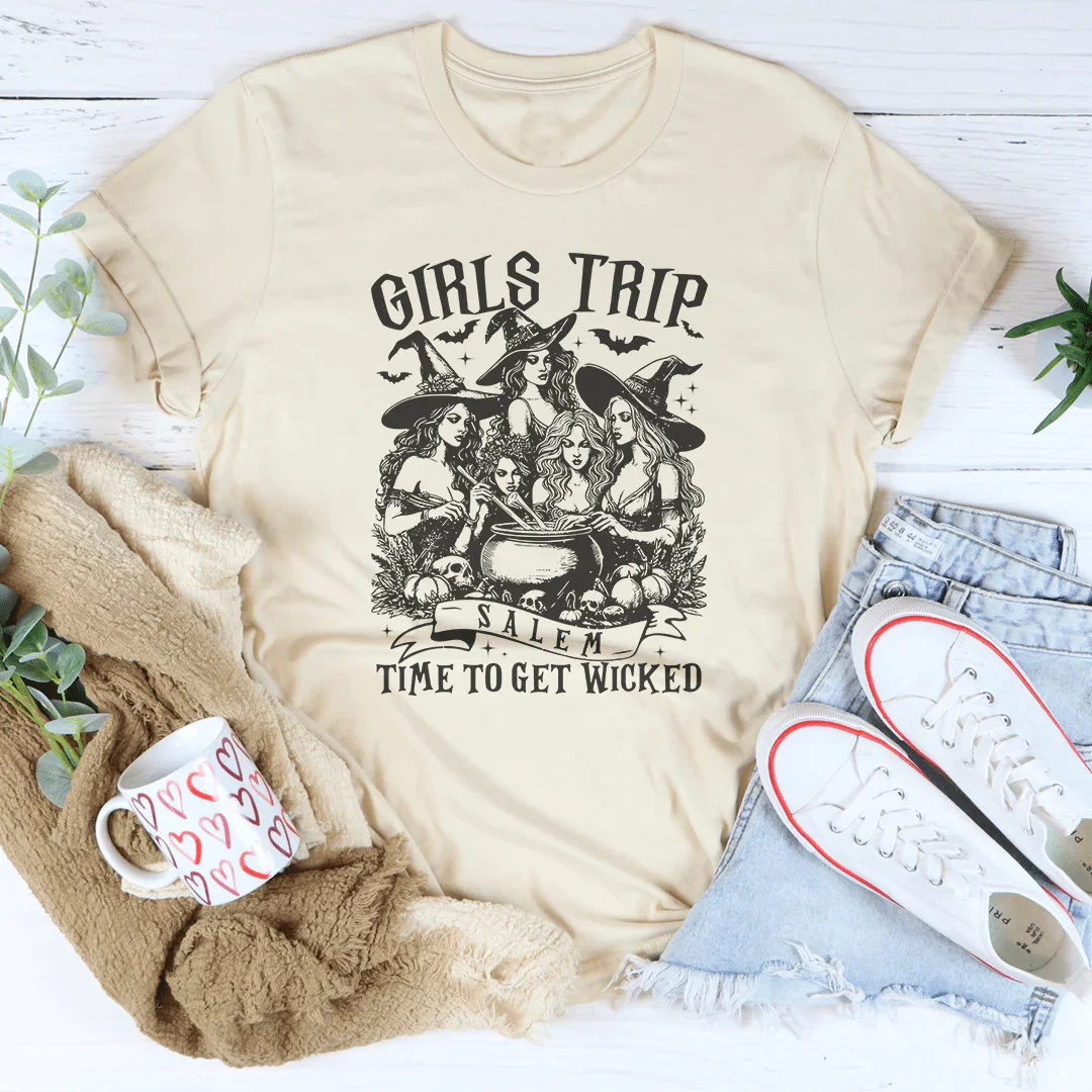 Girls Trip Salem Time To Get Wicked Tee product image 2