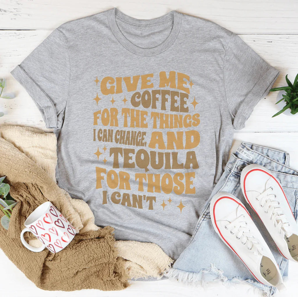 Give Me Coffee For The Things I Can Change Tee product image 2