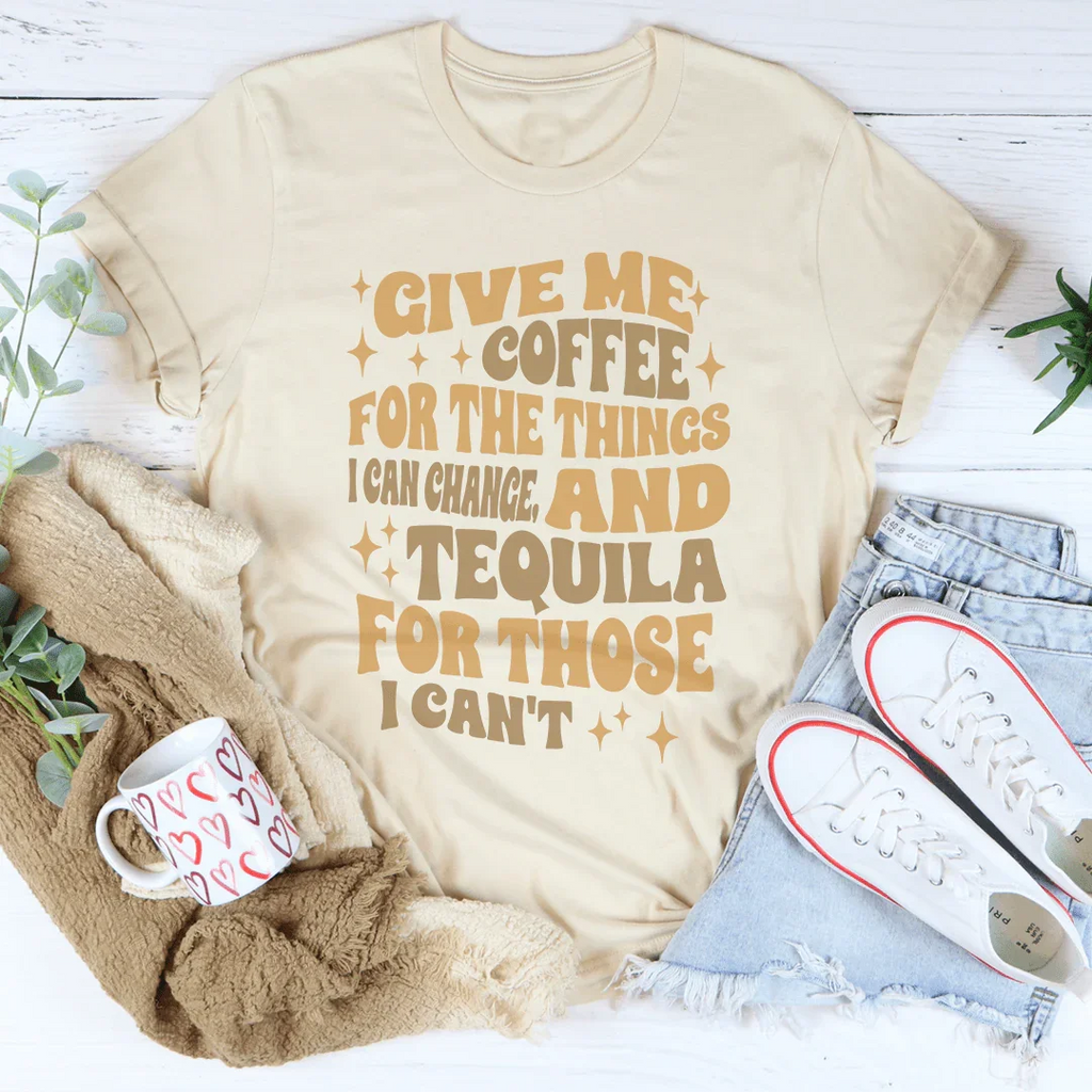 Give Me Coffee For The Things I Can Change Tee product image 3