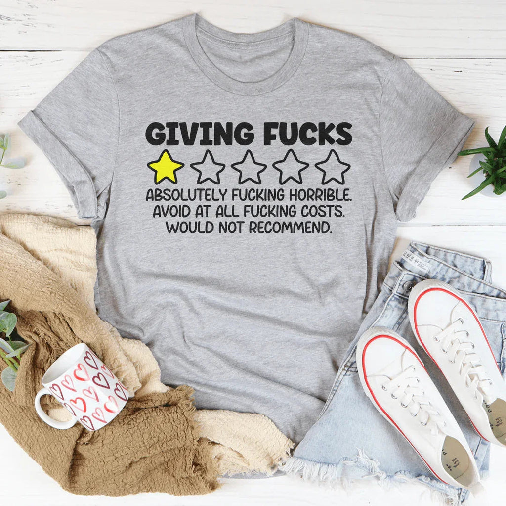 Giving F-cks Absolutely F-cking Horrible Tee product image 2