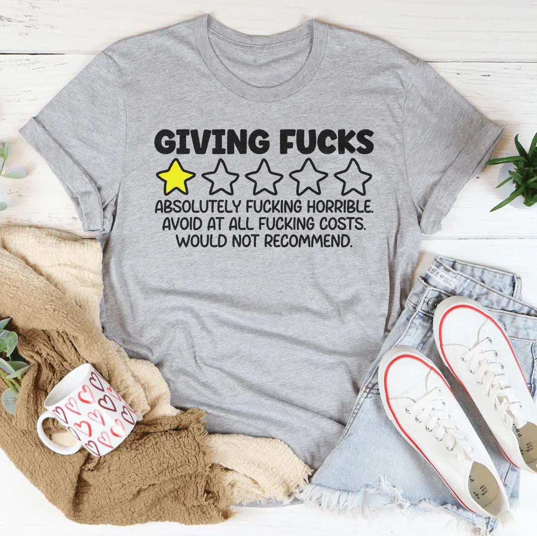 Giving F-cks Absolutely F-cking Horrible Tee product image 2