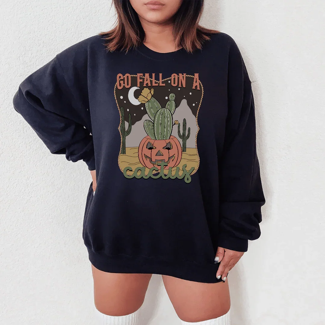 Go Fall On A Cactus Sweatshirt product image 1