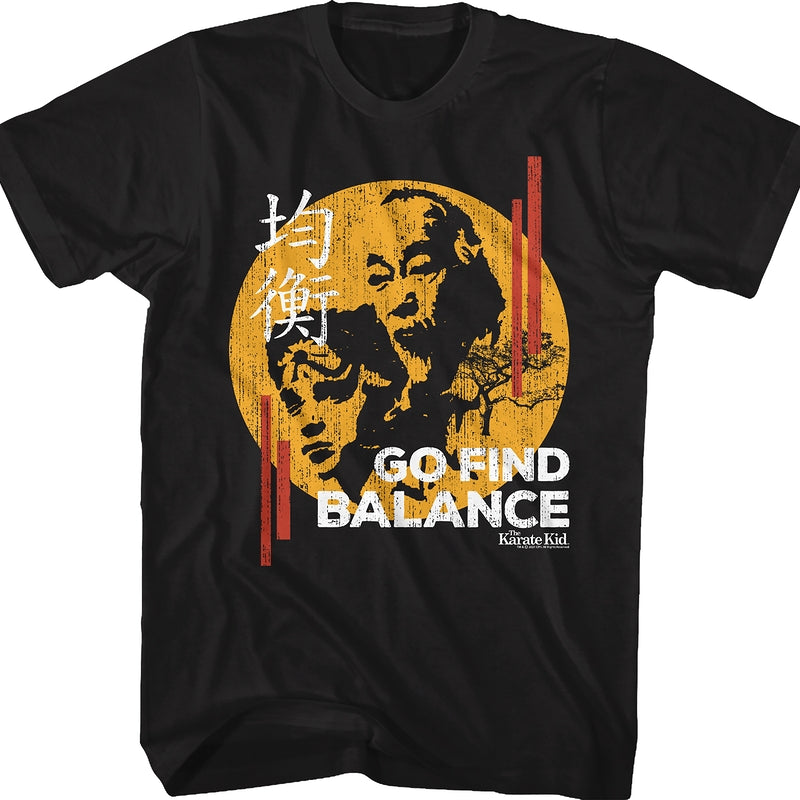 Go Find Balance Karate Kid T-Shirt product image 1