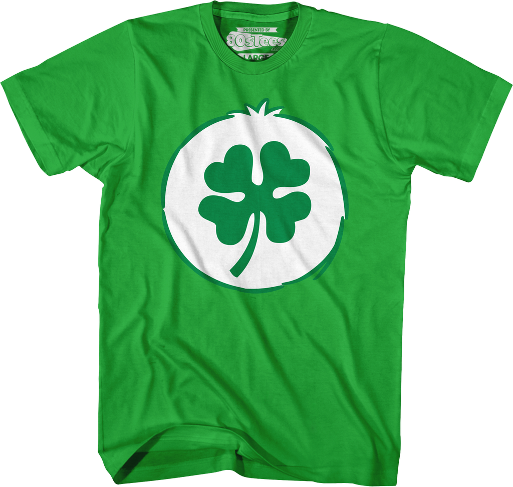 Good Luck Bear Belly Badge Care Bears T-Shirt product image 1