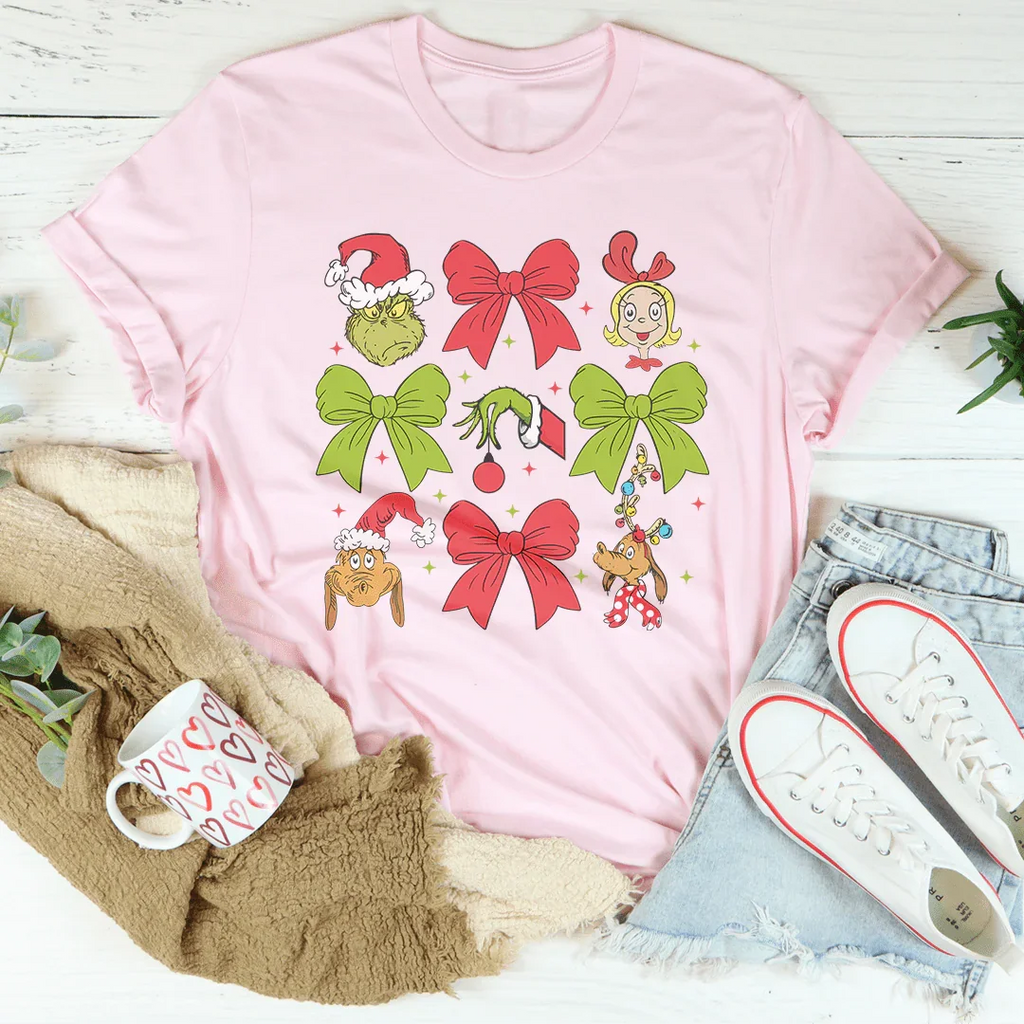 Grinmas Coquette Bow Tee product image 2