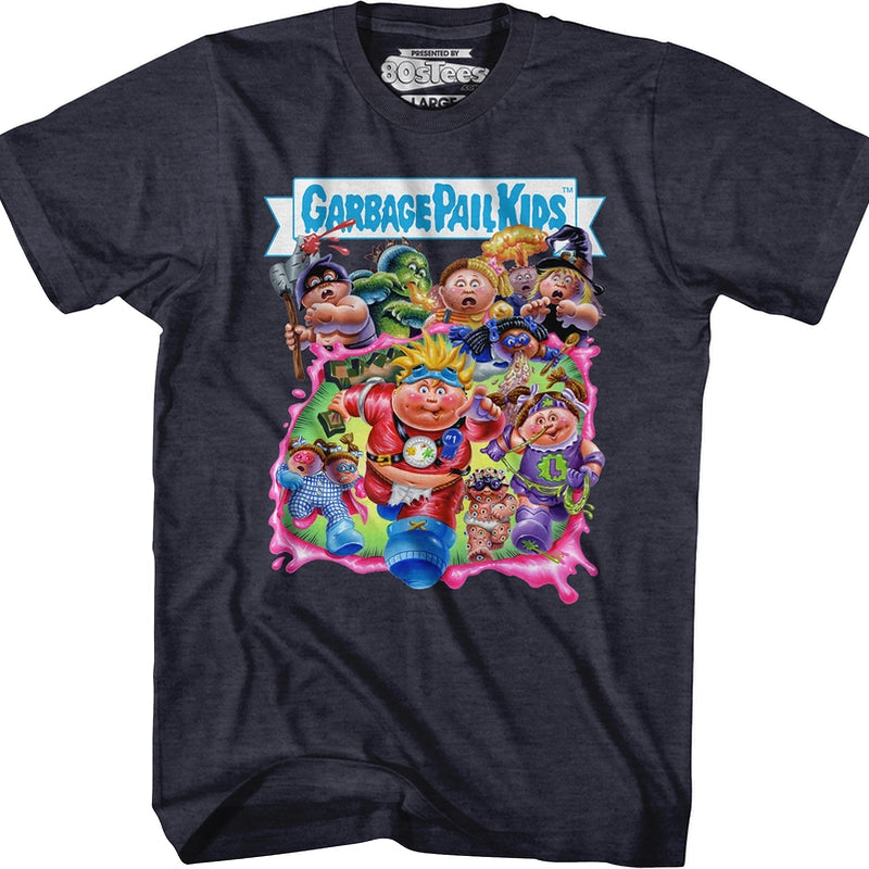 Heroic Group Photo Garbage Pail Kids T-Shirt product image 1