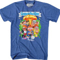 Group Sticker Garbage Pail Kids T-Shirt