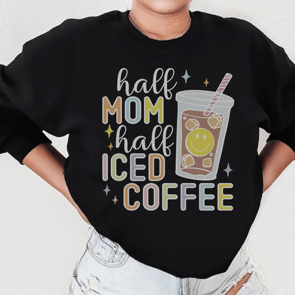 Half Mom Iced Coffee Sweatshirt product image 3