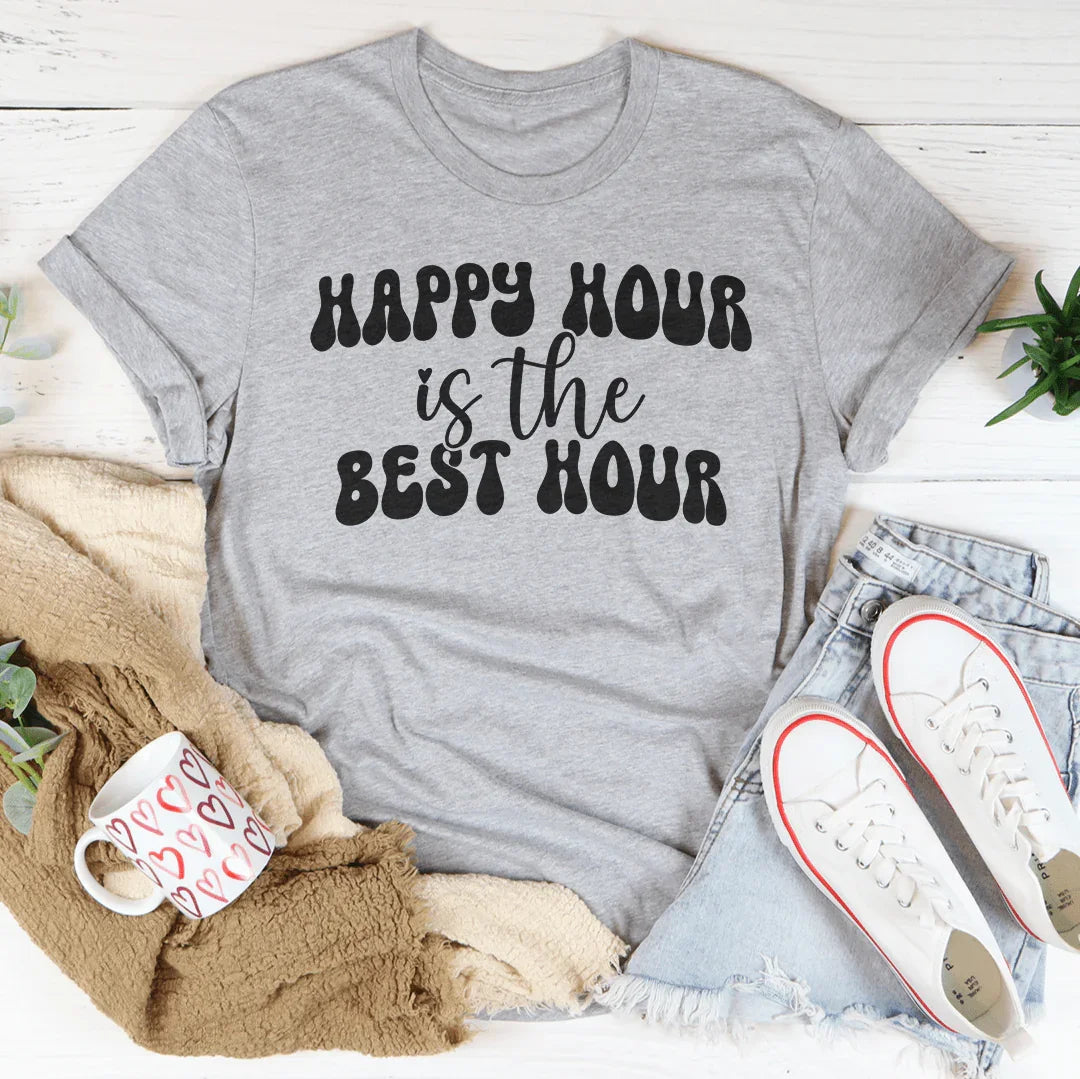 Happy Hour Is The Best Tee product image 3