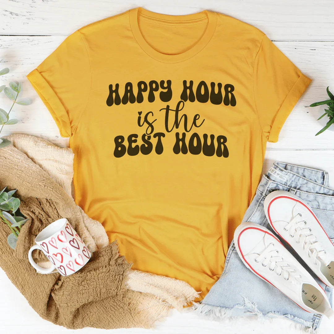 Happy Hour Is The Best Tee product image 4