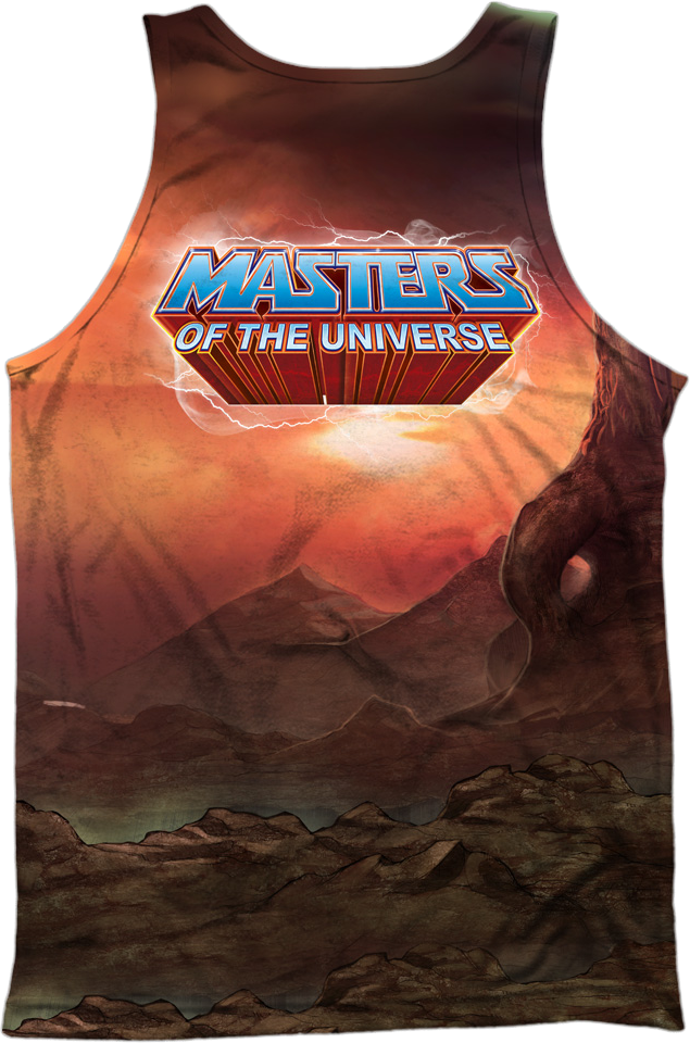 He-Man and Skeletor Battle Masters of the Universe Tank Top