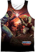 He-Man and Skeletor Battle Masters of the Universe Tank Top