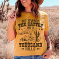 He Owns The Cattle On A Thousand Hills Tee product image 1