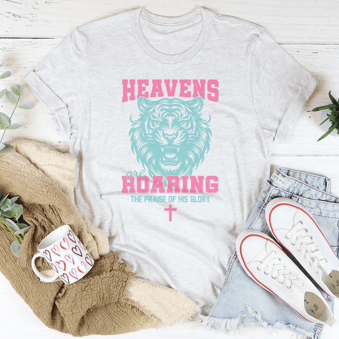Heavens Are Roaring The Praise Of His Glory Tee product image 3