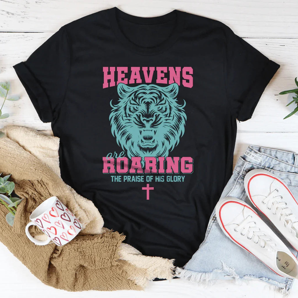 Heavens Are Roaring The Praise Of His Glory Tee product image 4