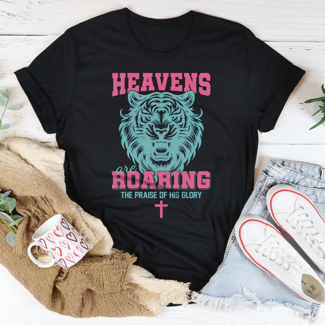 Heavens Are Roaring The Praise Of His Glory Tee product image 4
